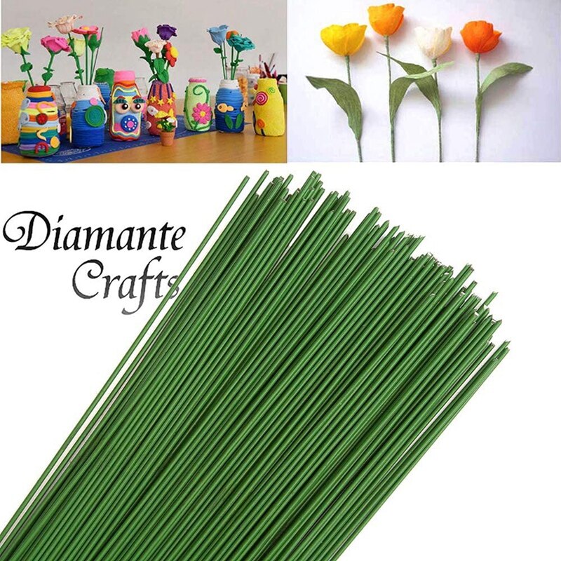 Juego de Herramientas para arreglos florales, cinta Floral, envoltura de tallo verde, alambre Floral para envolver tallo de ramo, floristería