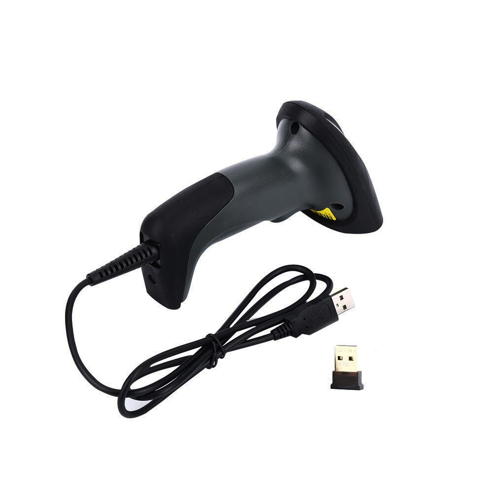 2D Barcode Scanner CMOS Sensor Handheld and Auto Scanning 2.4G Wireless & USB Wired Transmission Portable Barcode Reader