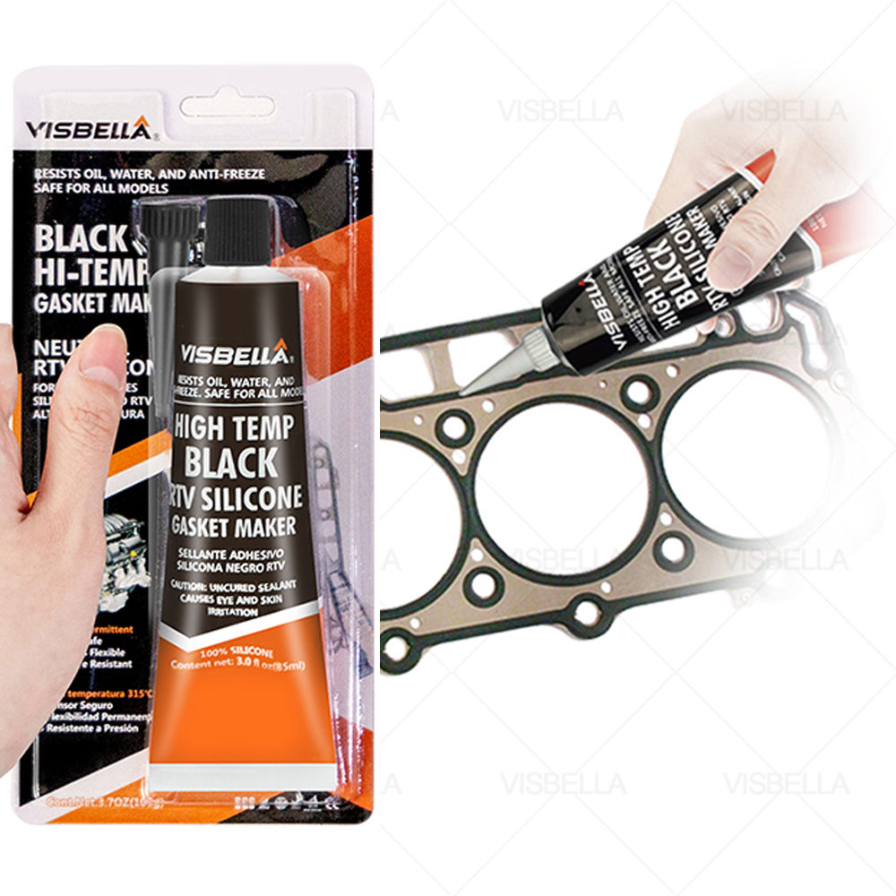 VISBELLA 85g RTV Silikon Industrielle Starken Klebstoff Hohe Temperatur Silizium-dichtstoff Gummi Dichtung Hersteller Elektrische Reparatur Kleber