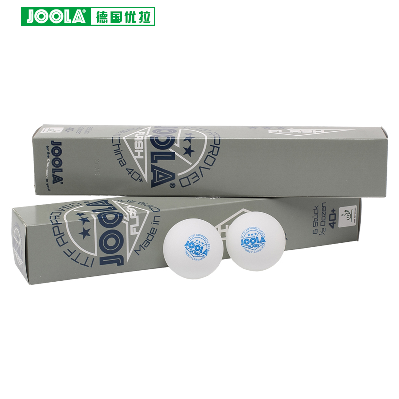 Joola-pelotas de plástico para tenis de mesa, Material polivinílico original 3-Star 40, aprobado por ITTF, 12 bolas