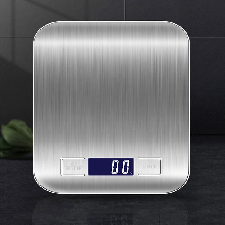 Stainless Steel Electronic Kitchen Scales Chargable Weight Scale Waterproof and Oil Gadget Sets Resistant Kitchen Accessories