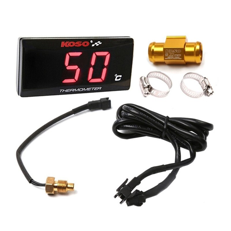 Meter Motorcycle Water Temperature Digital Hygrometer Thermometer Sensor: RD