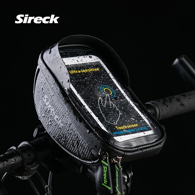 Sireck 6.0 Inch Waterdichte Road Mtb Fiets Telefoon Houder Fiets Stuur Smart Mobiele Telefoon Houder Cyclus GPS Stand Ondersteuning