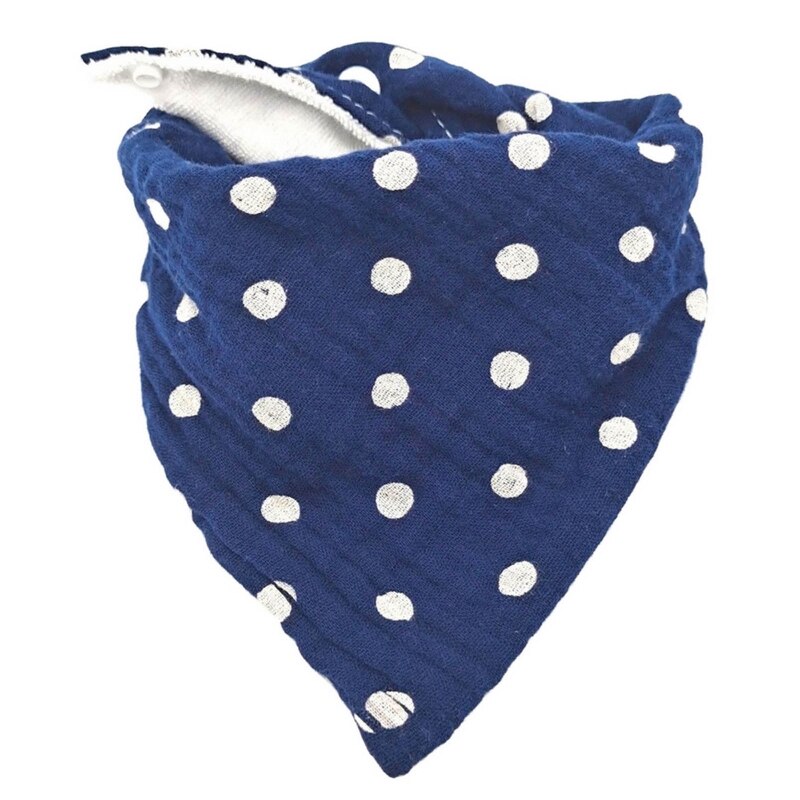 Bavoir d'alimentation en gaze douce pour bébé, serviette de salive pour tout-petit, écharpe triangulaire, tissu de rots, , 77HD