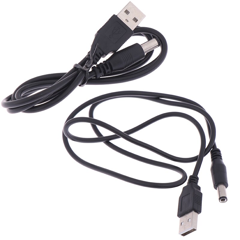 Câble d'alimentation USB 5V, 80cm, prise jack 5.5mm, pour lecteur MP3/MP4