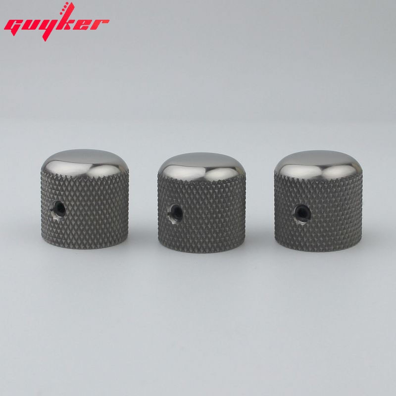 High Grade GUYKER Titanium Alloy Electric Guitar Bass Knobs