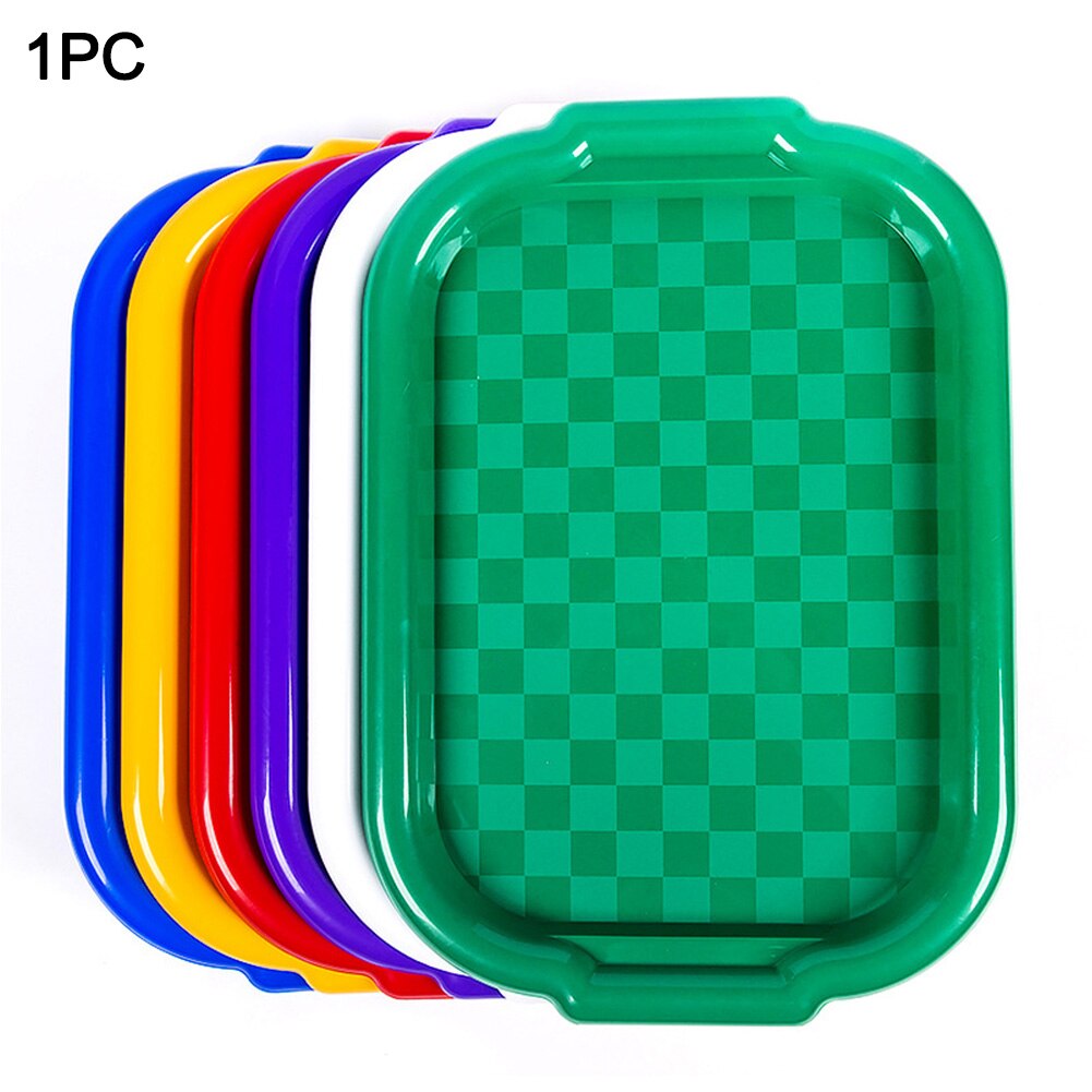 Home Activity Storage Art Tray Kitchen Drawing Plastic Organizer Crafts Fast Food Painting Preschool Classroom For Kids Daycares