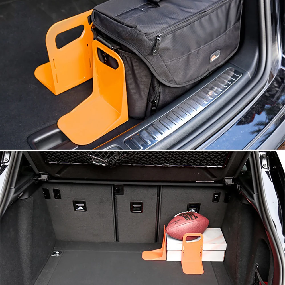 Soporte fijo multifuncional para maletero de coche, soporte de almacenamiento para valla, caja de equipaje trasera para coche, herramienta fija para organizar a prueba de sacudidas