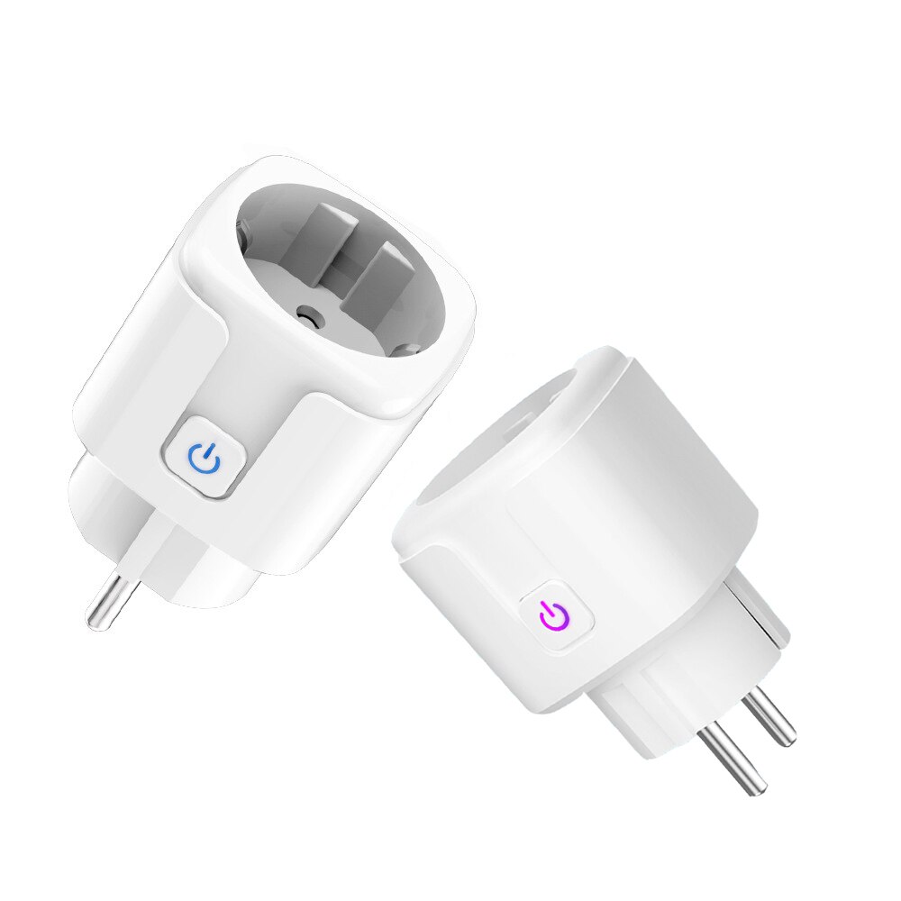 Wifi Smart Socket Smart Home Wifi Wireless plug with Power Monitor Timing Function Alexa Google Home Voice control 16A AC 220V