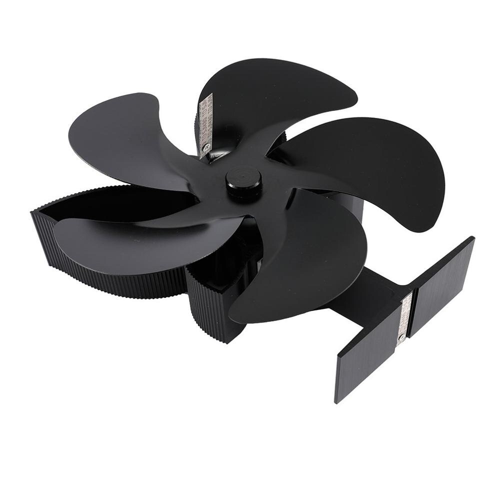 5 Blades Haard Warmte Aangedreven Kachel Fan Thermodynamische Self-Powered Rustig Thuis Haard Ventilator Efficiënte Warmteverdeling