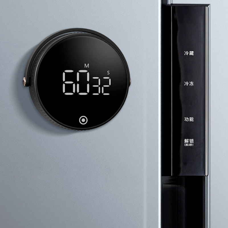 Xiaomi mijia Digital Kitchen Timer Magnetic Countdown Timer with 3 Volume Levels Egg with Large LED Scree With Bracket