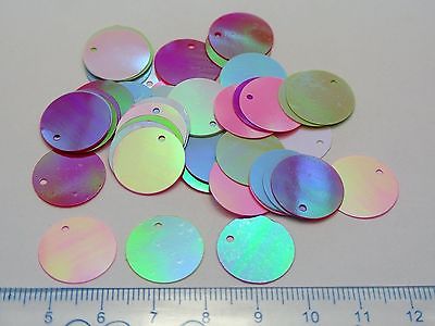 600 Gemengde Kleur Platte Ronde Losse Pailletten Pailetten 16Mm Top Gat Naaien Bruiloft