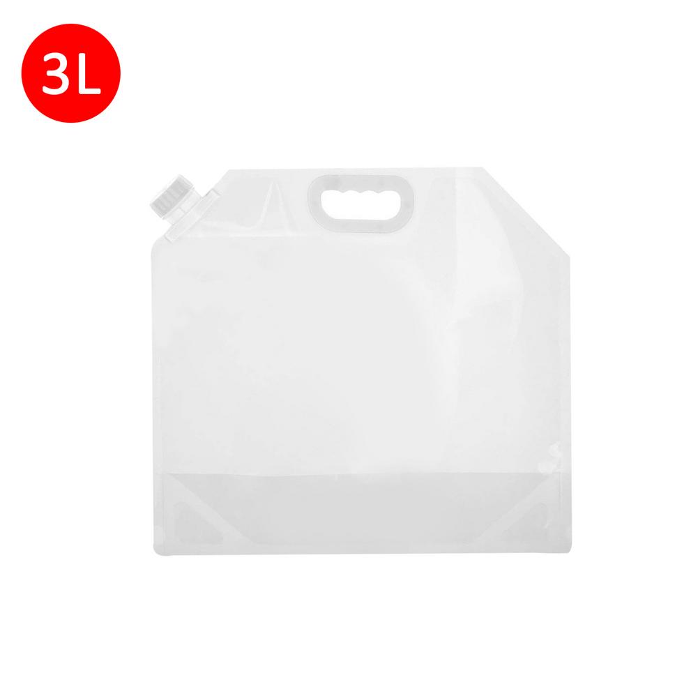 Balde portátil dobrável saco de água ao ar livre recipiente de água potável ciclismo caminhadas chaleira dobrável suprimentos de acampamento por atacado: 3L