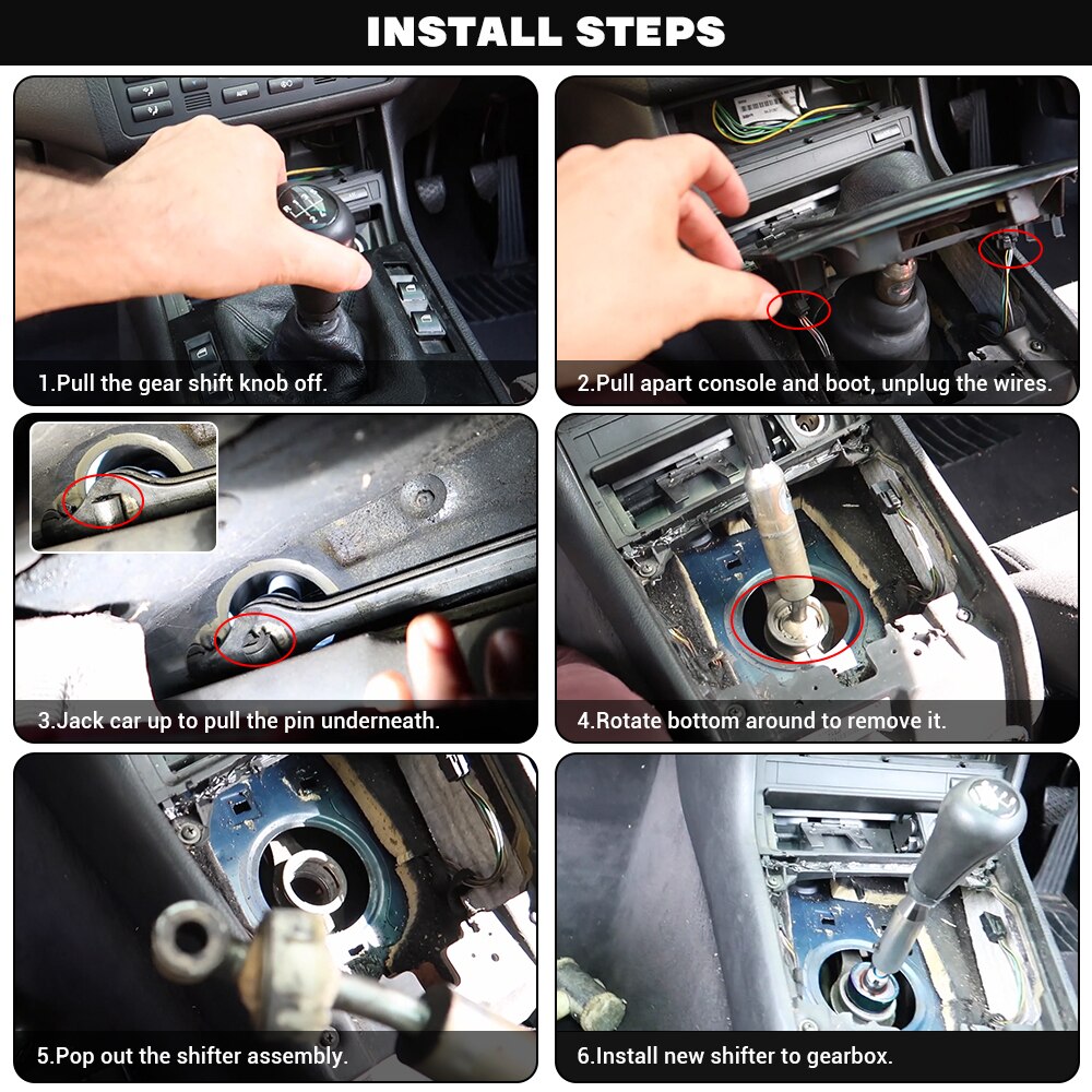 Vr Quick Shift Short Throw Shifter Precisie Sport Shifter Voor 84-06 Bmw E30 E36 E39 E46 M3 M5 3 5-Serie VR-PDG09B
