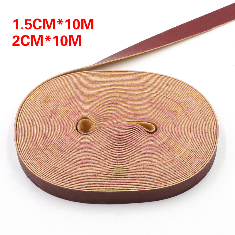 10Meter DIY PU Leather Crafts Straps Strips For Leather crafts Accessory Belt Handle Durable Crafts Making: Wine red 2cm