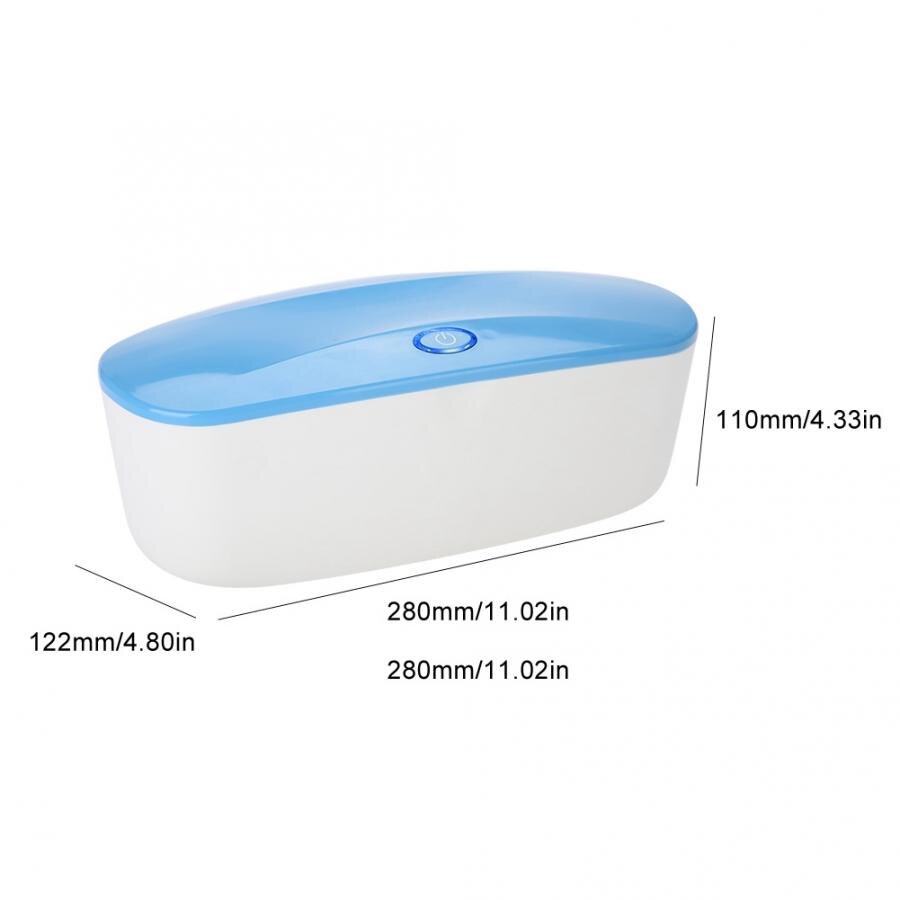 UV LED Sterilizer For Bacteria Prevention Nail Salon Ozone Ultraviolet Disinfection Equipment Tools Cabinet Sterilizer Box