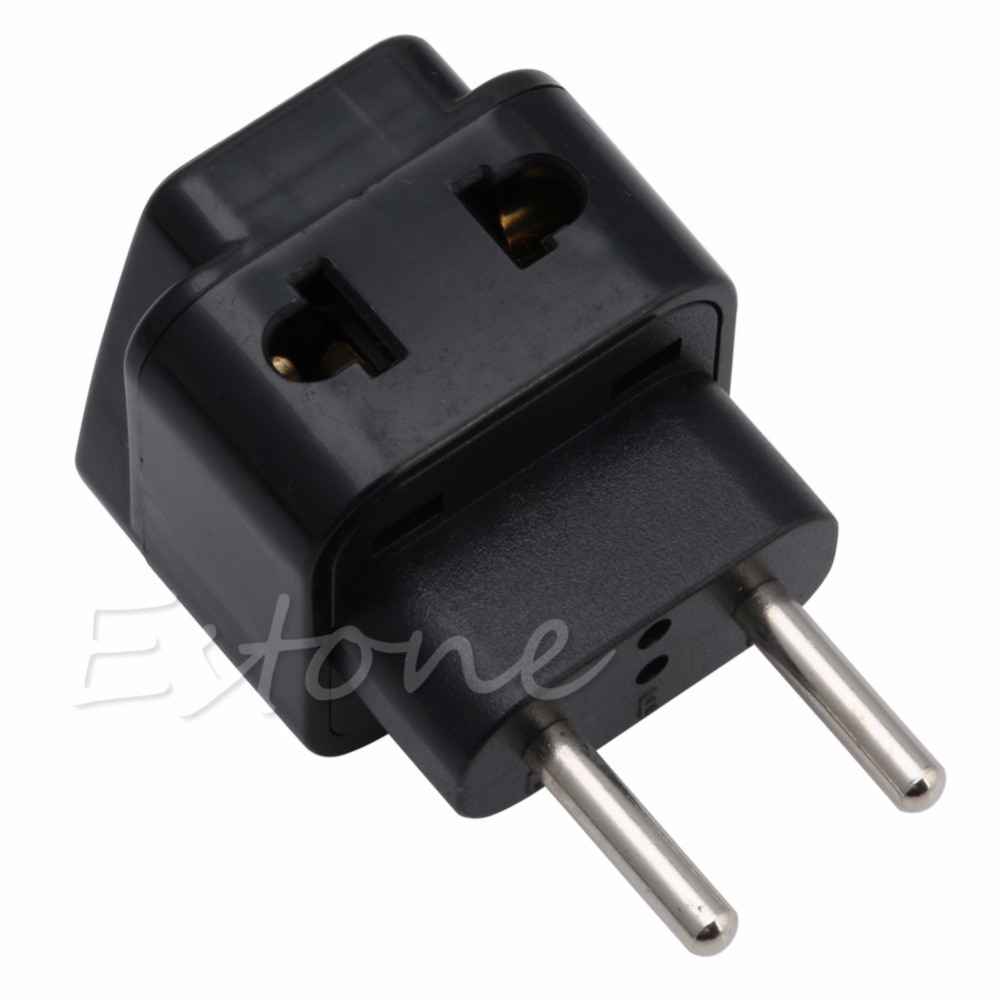 for Universal UK/US/EU/AU to EU EUROPE Plug Travel Power Adapter Splitter converter