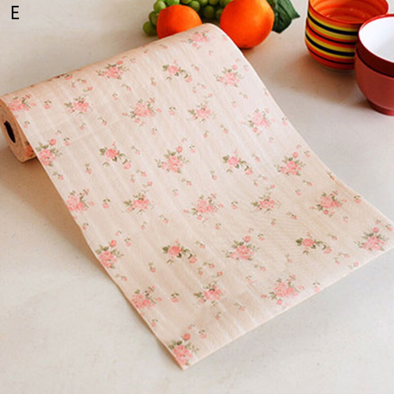 Alfombrilla de papel para cajón de armario, estera impresa, impermeable, para cocina, para zapatos, multicolor: 5 / 30x500cm