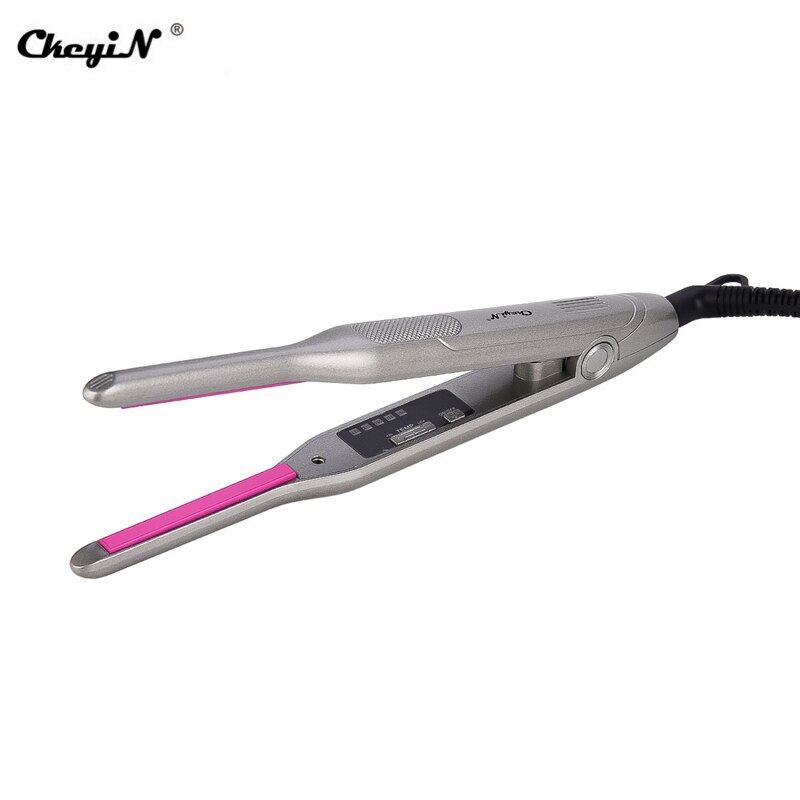 Pencil Flat Iron Small Beard Hair Straightener Curler for Short Hair Straightening Tool Fast heat up Temperature Adjustable 50