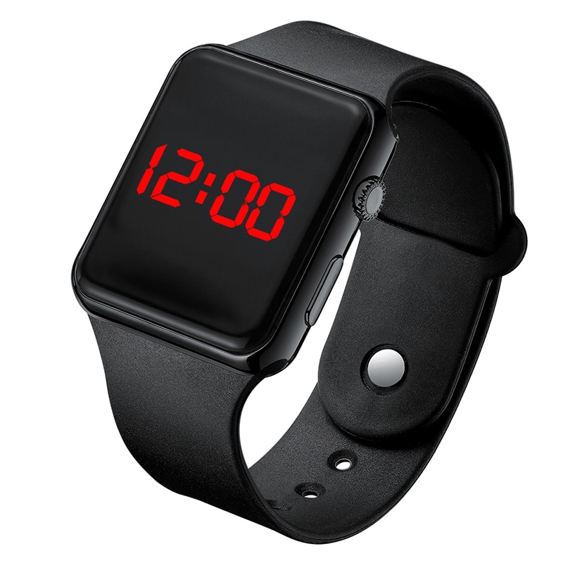 Mens Watch For kids Women Men Couple Electronic LED Digital Sports watches for men Hodinky digital relogio часы A001