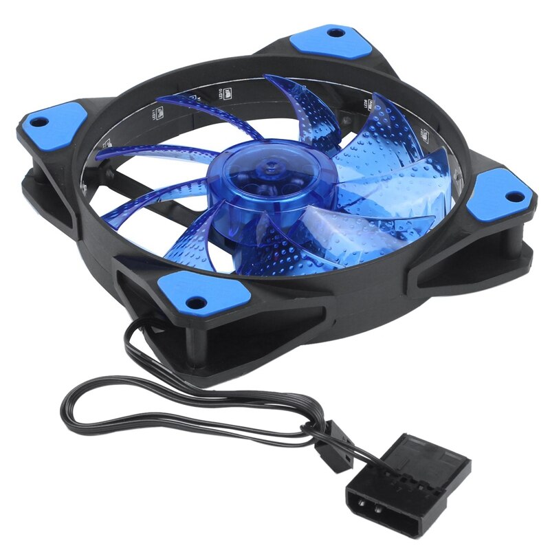 2 Pcs Accessories: 1 Pcs PC Computer Chassis Fan Case Heatsink & 1 Pcs ATX 4-Pin Male to Female Power Supply Cable Cord