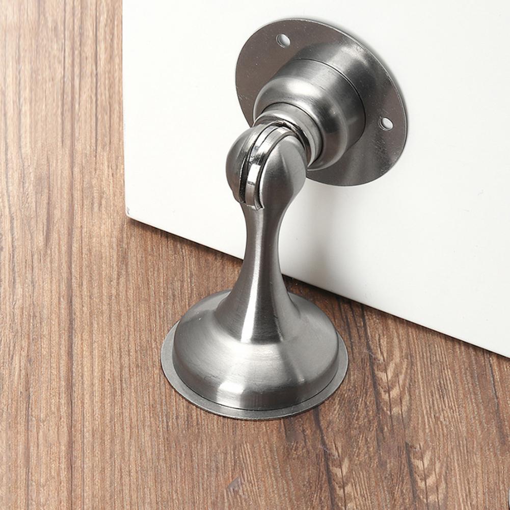 Magnetische Deur Stopt Rvs Deurstopper Verborgen Deur Houders Catch Floor Nail Huis Deurstoppers Deurstopper Hardware