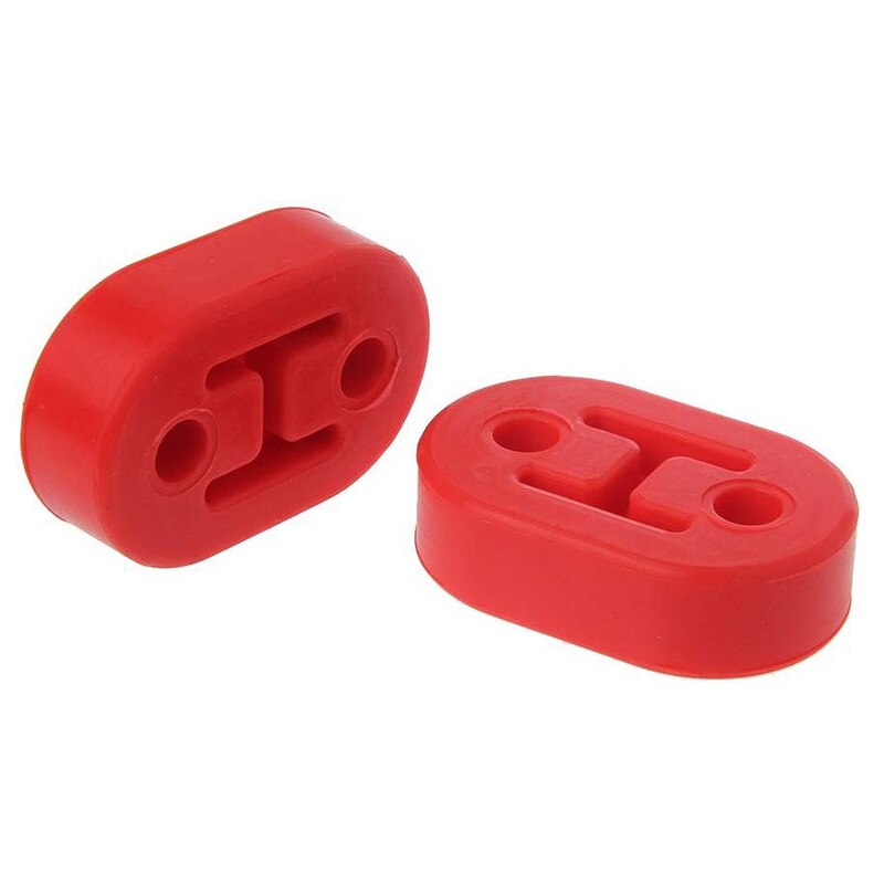 4Pcs Heavy Duty Rubber Exhaust Tail Pipe Mount Bracket Hanger Bushing Insulator