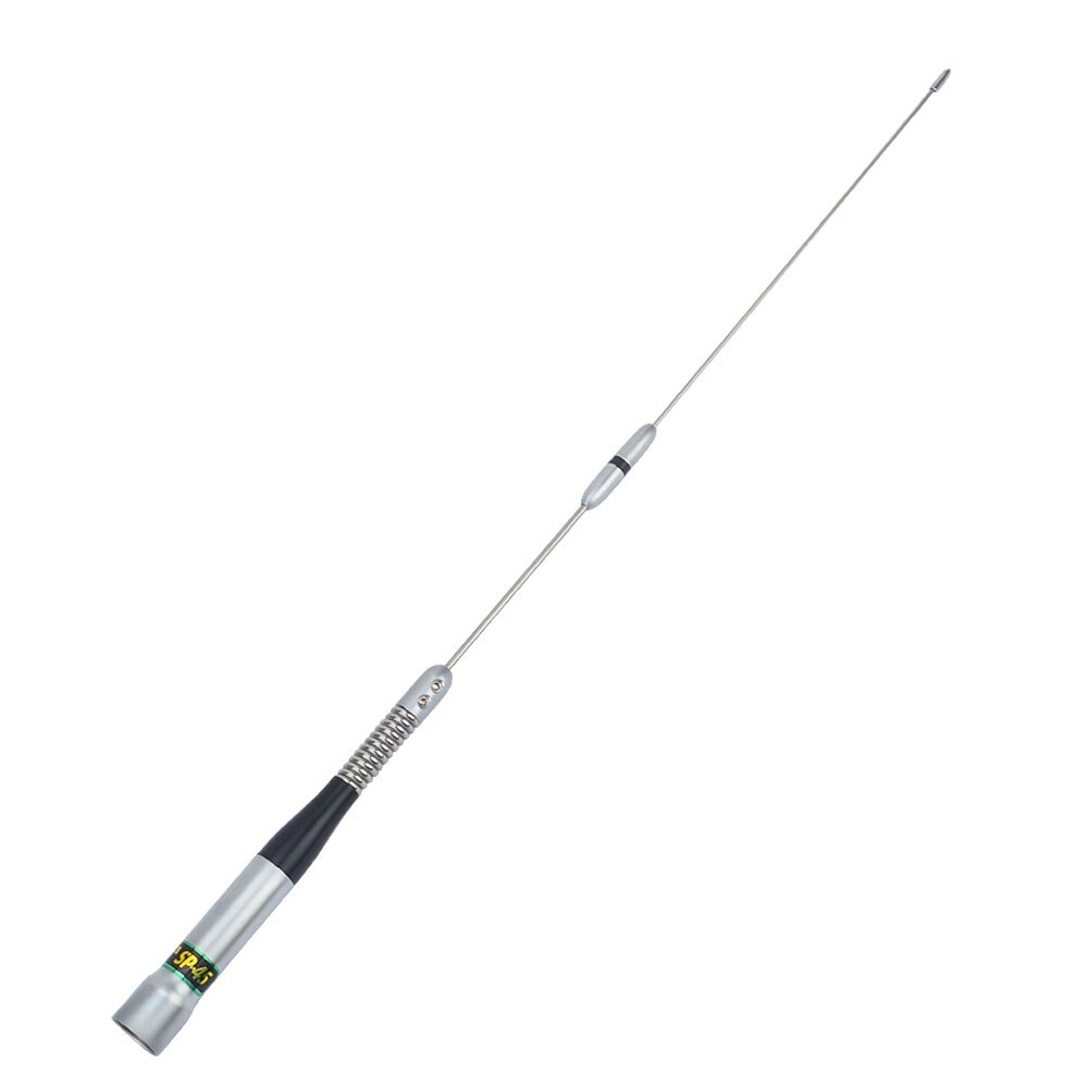 Original NAGOYA SP-45 Auto Handy, Mobiltelefon Zwei Weg Radio Antenne VHF UHF Dual Band 144/430 MHz 2.15/5 dB Hohe verstärkung UHF Stecker PL-259: Silber-