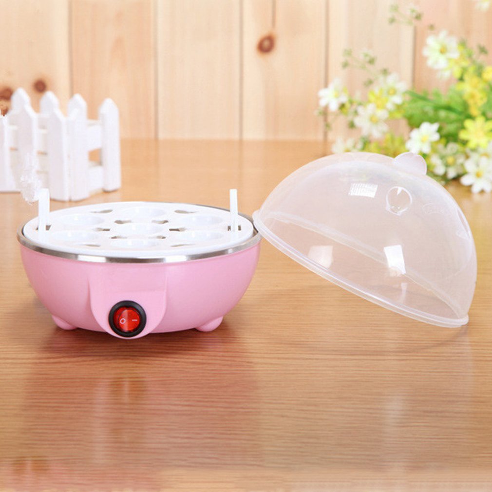 Electric Egg Cooker Multifunction Poach Boil Electric Egg Cooker Boiler Steamer Automatic Safe Power-off Cooking Tools
