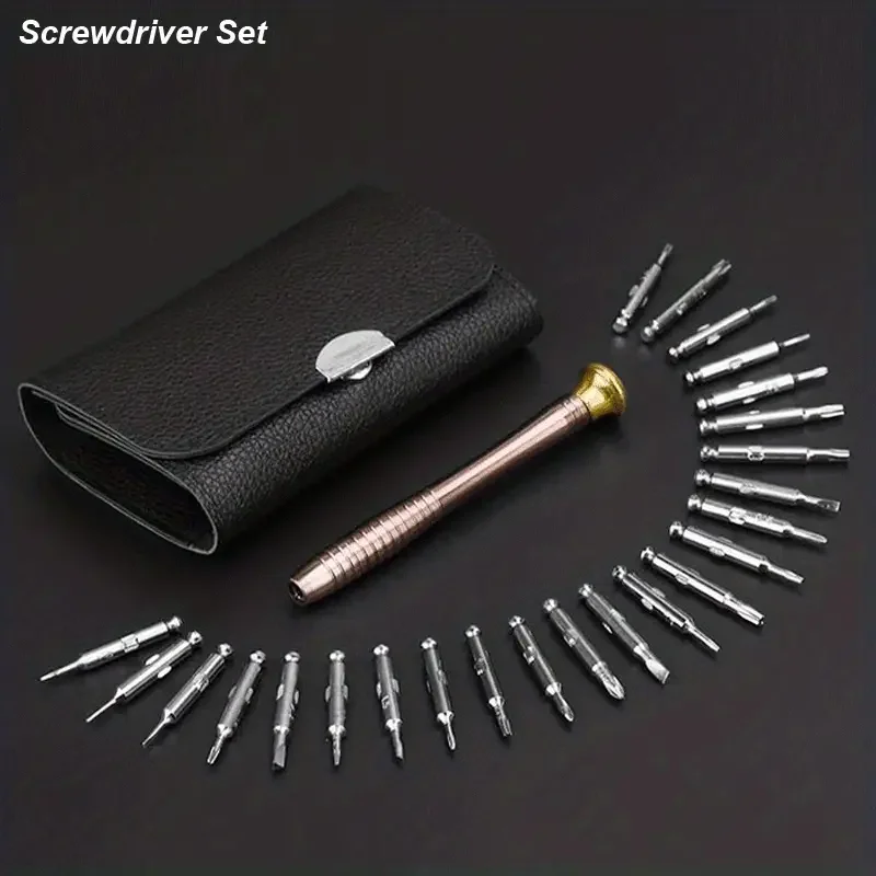 Mini-precisieschroevendraaierset 25-in-1 elektronische Torx-schroevendraaier Opening Reparatieset voor iPhone Camera Horloge Tablet PC