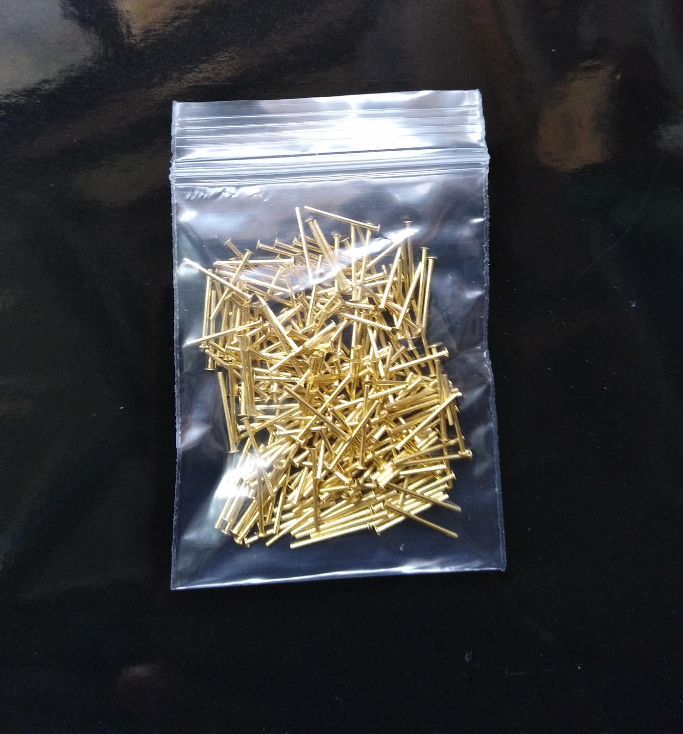 Accesorios de modelo de barco de Hobby, clavo de cobre especial, piezas de madera para barcos, 6 g/bolsa