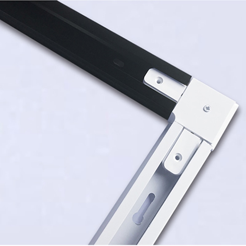 0.5M 1M Track Rail 2 Wire System Aluminum led Track Light Rail Universal Rail Connector Circuit Rails For LED Track Spotlight