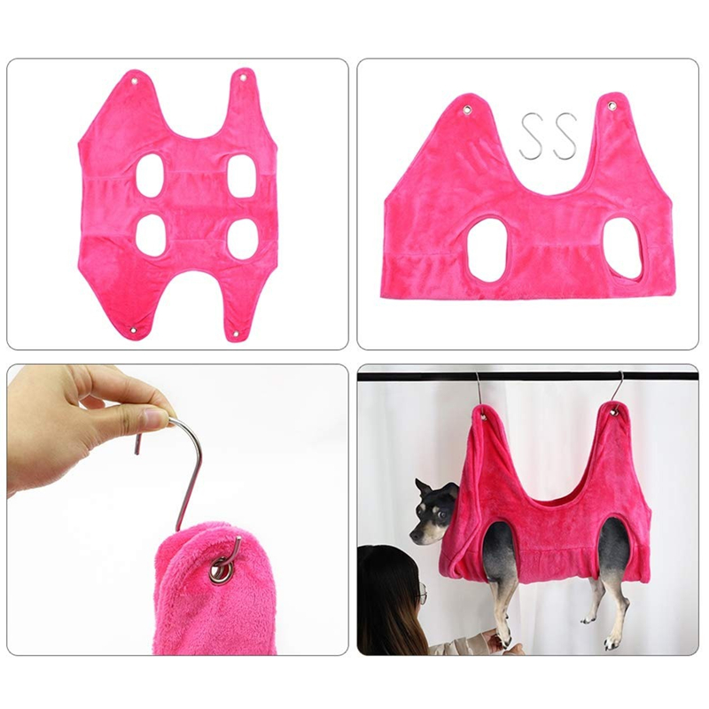 Katten Honden Hangmat Te Trim Nail Clip Snijden Pet Grooming Bad Handdoek Wassen Droog Deken Controle Puppy Terughoudendheid Tas Helper gereedschap