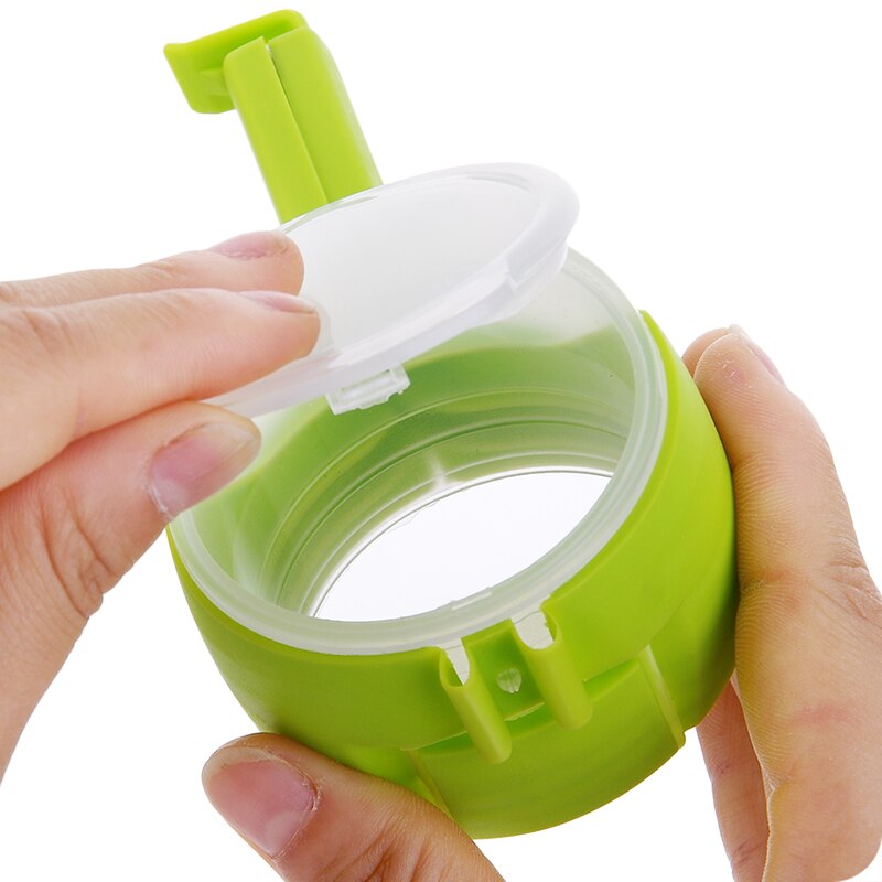 Clip de sellado de bocadillos pinza selladora para mantenimiento fresco de plástico auxiliar de ahorro de alimentos de viaje Gadgets de cocina sello verter bolsa de almacenamiento Clip