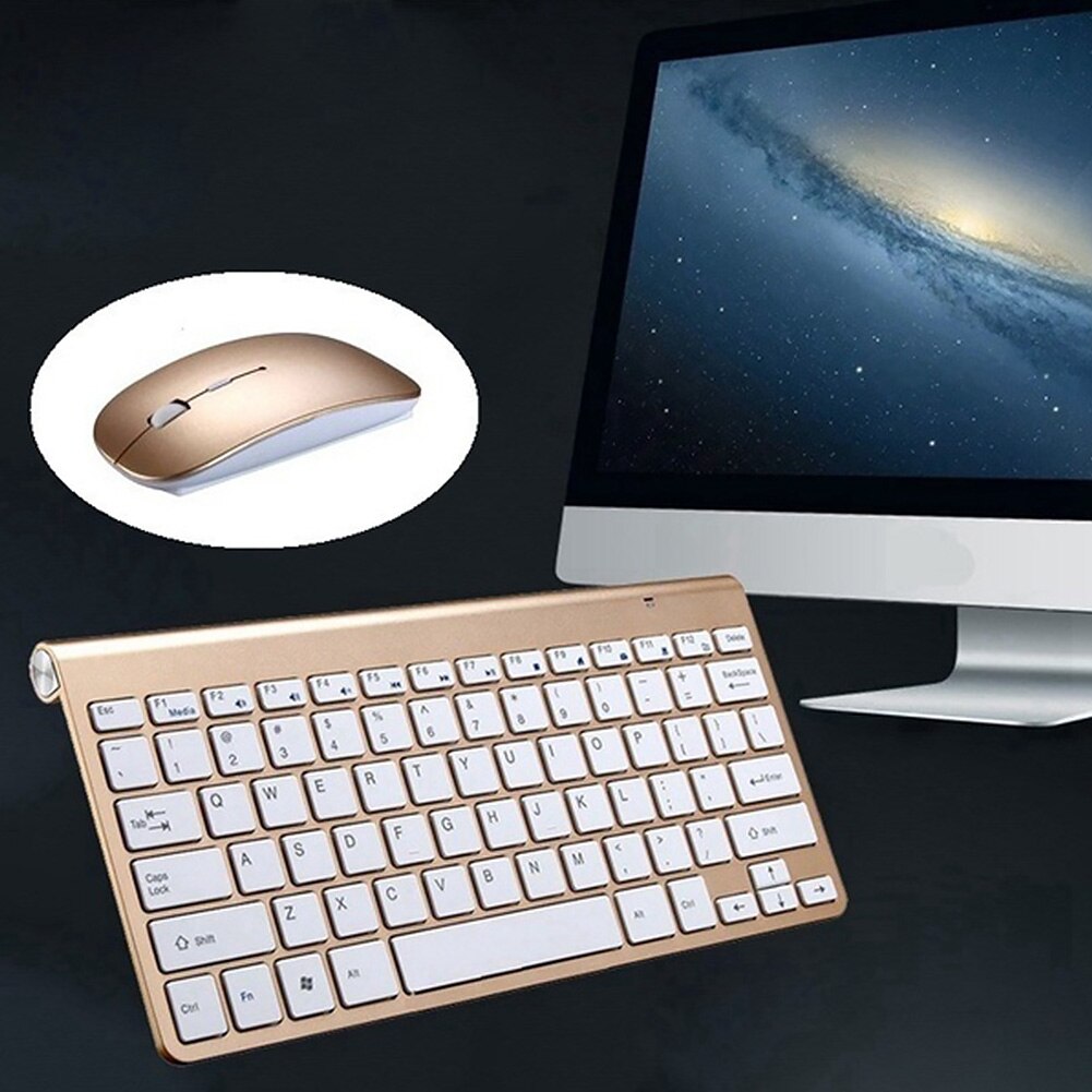 78 Keys USB Thin Android Keyboard Ultra Slim X Architecture Windows With Mouse Wireless Laptops Quiet Desktops