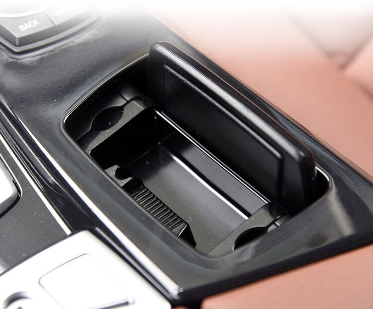 Pour BMW série 5 F10 F11 F18 noir voiture Console centrale cendrier assemblage boîte à cendres housse cendrier couverture