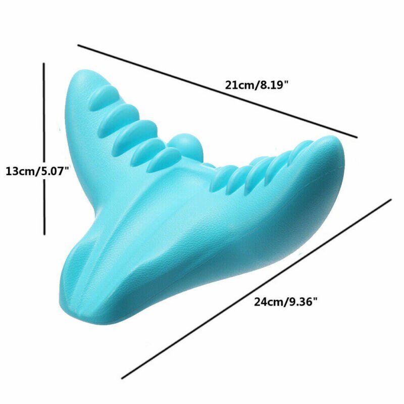 Hals Massager Ontspanning Kussen Draagbare Zwaartekracht Acupressuur Massage Kussen C-Rest Nek Cervicale Schouder Pijn Tool