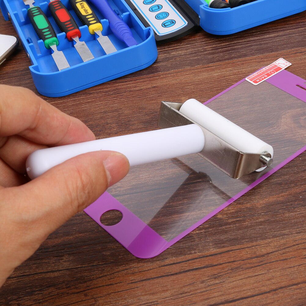Silikon Rolle LCD Film Polarisierende Werkzeug Telefon Tablette Sauber Reparatur Werkzeug Staub Blasen Entfernung Bildschirm Schutz Reparatur Fix Stock