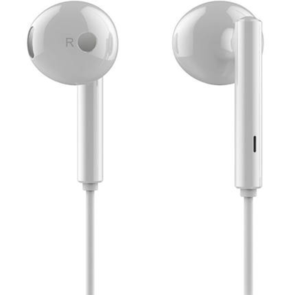 100% Originele Huawei AM115 3.5Mm Half In-Ear Headset Met Microfoon/Volumeregeling Voor Huawei P9 P10 p20 P30 Lite Telefoons Honor 8 9 10