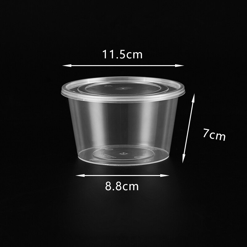 Lunch box: 500ml 50sets