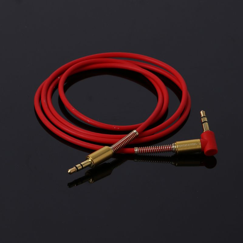 Car Aux Audio Cable 3.5mm Jack Male to Male HIFI Universal Stereo Audio Cable with 90 Degree Angle