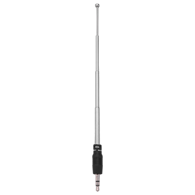 Antenne Radio FM Télescopique pour Téléphone Portable, 2 Antennes, 3.5mm, 4 Spam, Régule 3 Régulations, 4 Équipements Audio