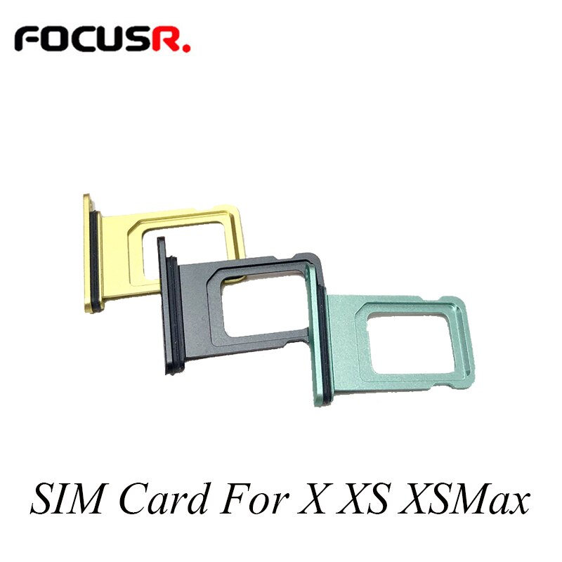 Sim Kaart Lade Voor Iphone X Xs Xsmax Kaarthouder Lade Slot Vervanging Sim Kaarten Adapters