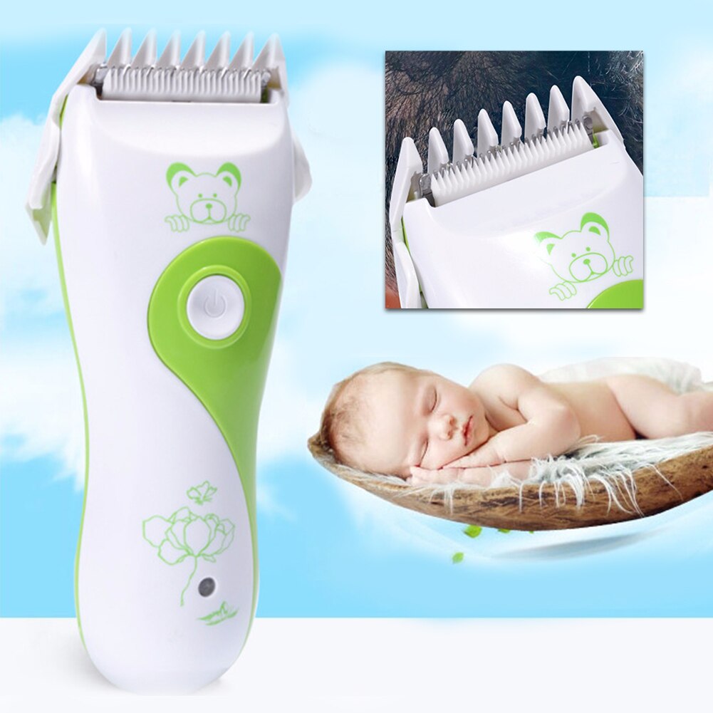 Scheerapparaat Elektrische Clipper Usb Oplaadbare Kids Lage Noise Cutter Thuis Kapsel Veiligheid Sterke Macht Baby Haar Trimmer Waterdicht