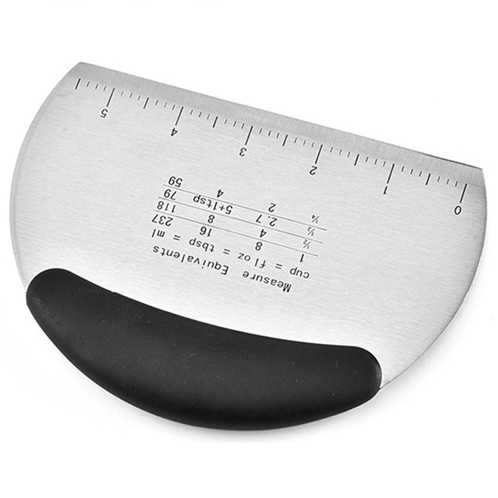 Stainless Steel Biscuit Cutter Dough Blender Cake Cookies Durable Pastry Scraper Heavy Duty