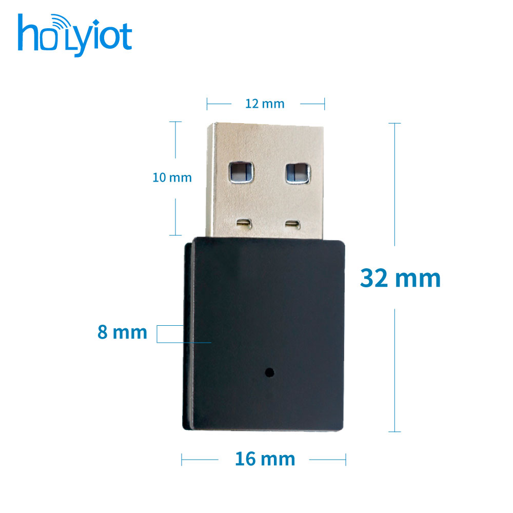 Holyiot NRF52840 USB Dongle Bluetooth Programmable Automation Modules Adapter Support DFU BLE Dongle With FCC CE Certification