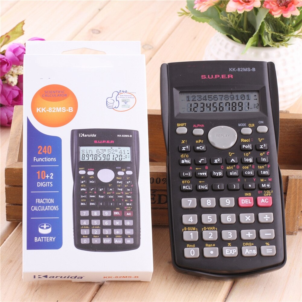 Portable Scientific Calculator Stationery School Office Engineering Multifunction School Engineering Scientific Tool: Default Title