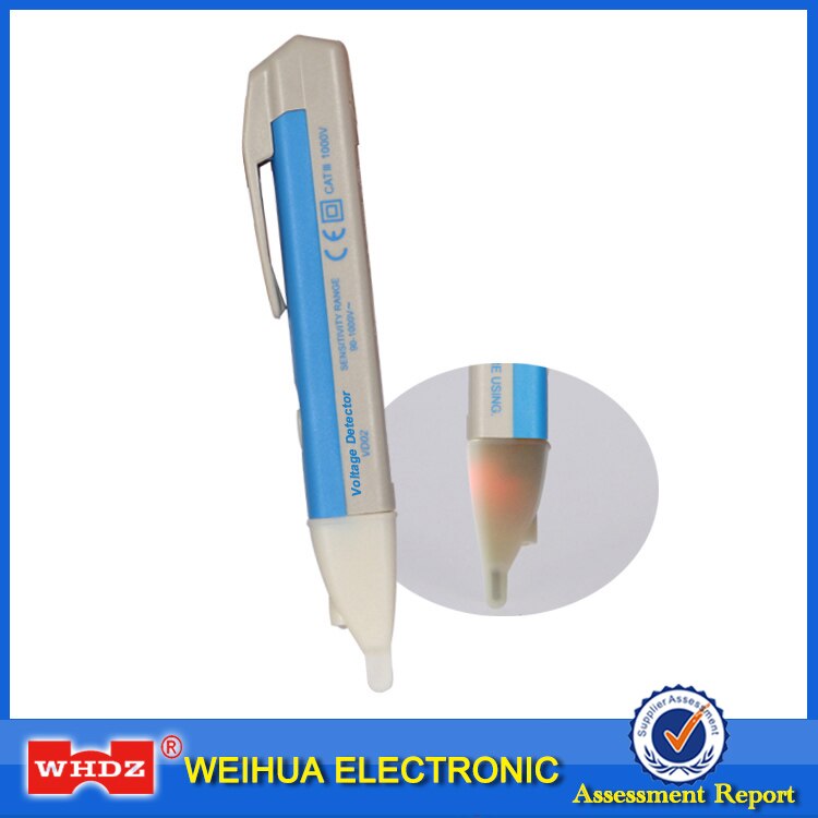Whdz 90-1000V Non-contact Electric Socket Muur Stopcontact Voltage Detector Sensor Tester Pen Led indicator Licht Voltage