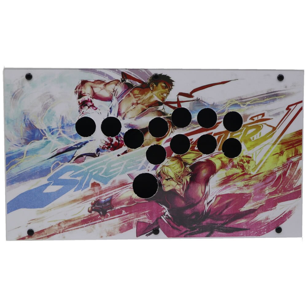Panel de bricolaje para RAC-J800B, Mando de juego de todos los botones, estilo Hitbox, Arcade, Fight Stick