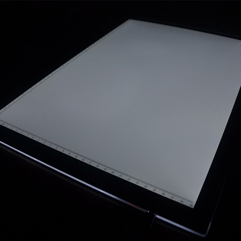 A3 Ie tablette LED dessin tablette Art pochoir planche à dessin boite lumineuse traçage tablette de Table electronique ecriture tablette